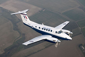 Учебный самолет Royal Air Force King Air B200 MOD 45153010.jpg