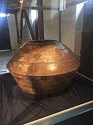 Funeral urn used to bury bodies before coffins were invented.