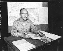 Portrait of Brig. General Leo M. Kreber, Commanding Artillery Officer of the 37th Infantry Division on Bougainville. 15 January 1944. SC 190541 - Portrait of Brig. General Leo M. Kreber, Commanding General of the 37th Infantry Division on Bougainville. 15 January, 1944.jpg