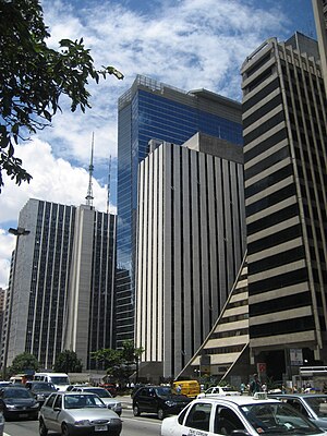 Avenida Paulista in Sao Paulo, Brazil