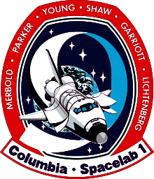 Spacelab 1 mission patch STS-9 patch.svg