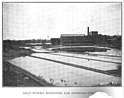 Salt Works, Redondo, Los Angeles County c. 1902