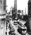 A tram in Rosario circa 1930