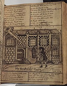 "The Gunpowder Treason" in a Protestant Bible of the 18th century. Sheares Bible Gunpowder Plot.jpg