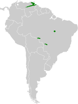 Distribución geográfica del semillero picón.