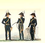 Stockholms borgerskaps militärkårer Kavalleri 1836