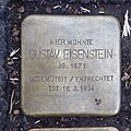 Stolperstein Göttingen Bühlstraße 28a Gustav Eisenstein