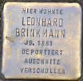 Stolperstein für Leonhard Brinkmann (Moltkestraße 87)