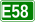 Tabliczka E58.svg