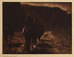 The Vanishing Race - Navaho, 1904