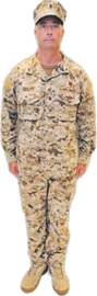 U.S. Navy chief petty officer wearing the NWU Type II in AOR-1.png