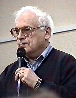 Владимир Ворошилов на встрече в тель-авивской школе Шевах-Мофет, 26 января 2000