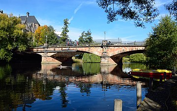 5/2018 Weidenhäuser Brücke über die Lahn in Marburg, MR 20