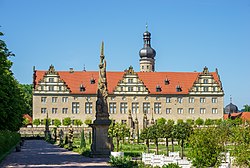 70. Platz: Roman Eisele mit Park des Schlosses Weikersheim