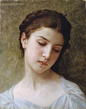 William-Adolphe Bouguereau (1825-1905) - Head Of A Young Girl (1898).jpg