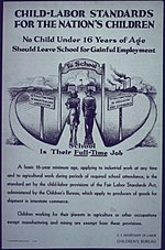 صورة مصغرة لـ قوانين عمالة الأطفال في الولايات المتحدة