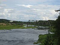 Мост через р. Важинка в д. Курпово