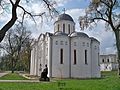 The Cathedral of Saints Boris and Gleb in Chernihiv dates to Kievan Rus'. 1030.