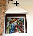 Estación IV del Viacrucis de Casasbajas (Valencia): Jesús se encuentra con María, su santísima madre.