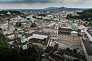 Uitzicht over Salzburg