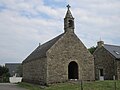 La chapelle Sainte-Brigitte : vue extérieure d'ensemble.