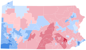 1992 United States presidential election in Pennsylvania by State House district.svg