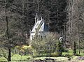 Kleine neugotische Kapelle, Villa Hahnewald, Gasthaus »Zum Felsenkeller«, Post-Villa, sog. Biedermeierhaus (ehem. Kurhaus) (Einzeldenkmale zu ID-Nr. 09300247)