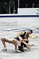 Олександра Назарова та Максим Нікітін на Чемпіонаті Європи з фігурного катання 2018 в Москві, Росія. Довільна програма.