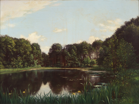 Ved en Skovsø, 1901