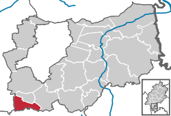 Розташування Альсбах-Генляйн