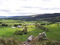 Alwinton viewed from Castle Hills