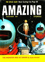 Amazing Stories cover image for November 1956