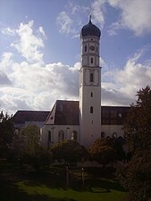 Kyrkan Sankt Magnus i Bad Schussenried.