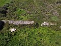 Fotografia aérea da Barragem da Fonte Coberta em 2024