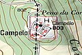 A base no Mapa Topográfico Nacional de España a escala 1:25.000