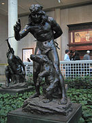 Dresor țigan, 1888, sculptură realizată de Paul Wayland Bartlett