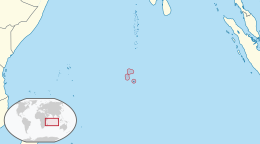 Territorio Britannico dell'Oceano Indiano - Localizzazione