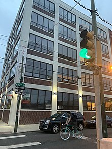 A factory converted into lofts in Lower Moyamensing Brush Factory Lofts, Lower Moyamensing Philadelphia.jpg