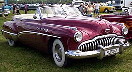 Una Buick Roadmaster cabriolet del 1949