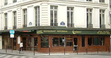 Café du Croissant.