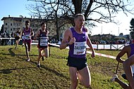 Stefano La Rosa (hier an zweiter Stelle in einem Crosslauf) – Rang zwölf