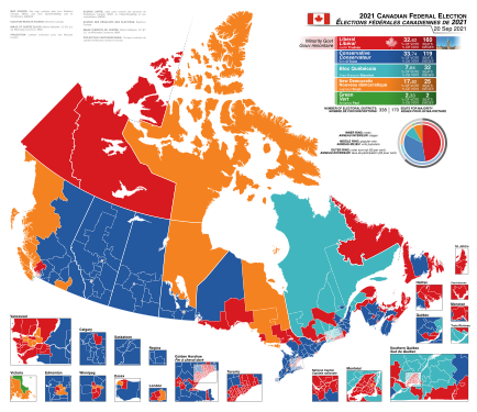 Mapa de resultados por distrito
