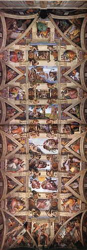Essai sur la peinture à fresque et le plafond de la Chapelle Sixtine -  Persée