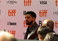 Drake at the 2017 Toronto Film Festival
