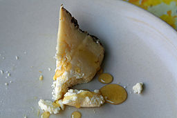 Castelmagno with truffle honey