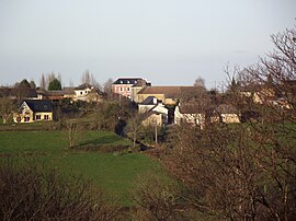 The centre of the village