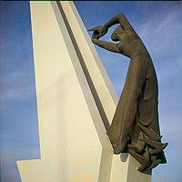 Detail van het Monument voor de gevallenen