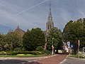 De Meern, la iglesia (la Marekerk) en la calle