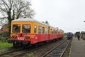 Museal erhaltener Triebwagen 4302 im Jahr 2014