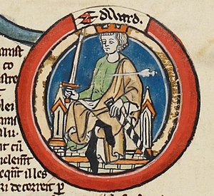 King Edward II (the Martyr) (c. 962-978) Edward the Martyr - MS Royal 14 B VI.jpg